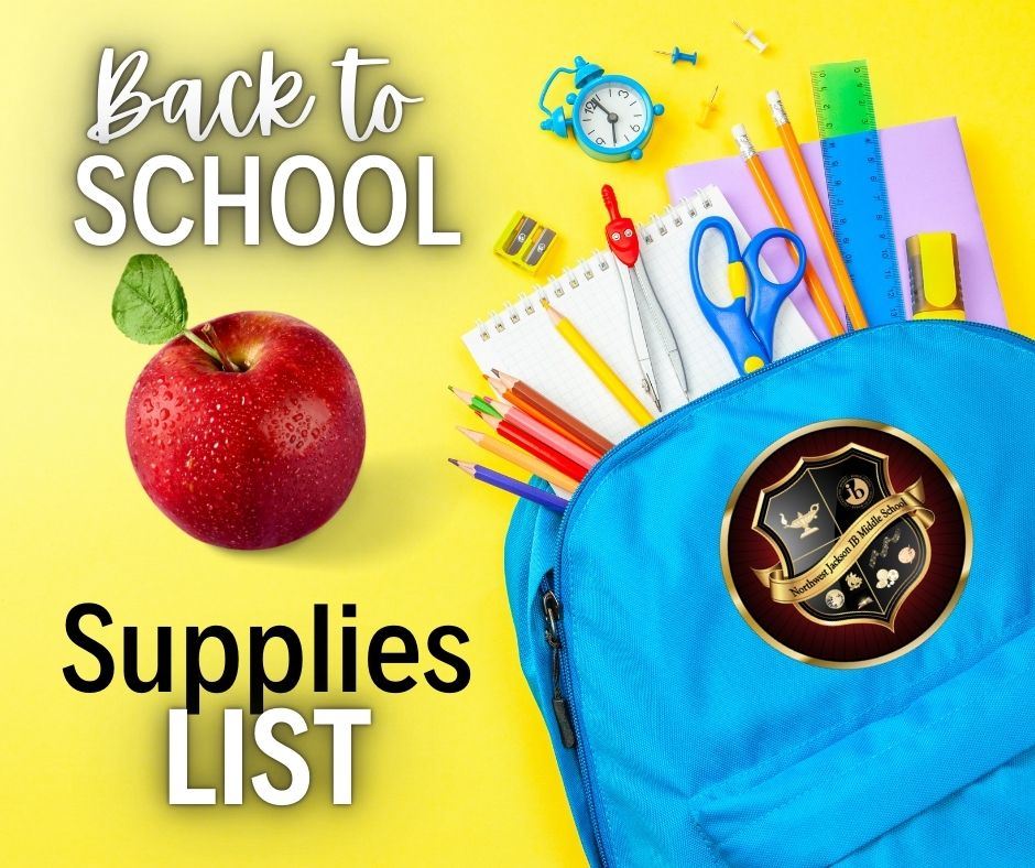  northwest middle school supplies list